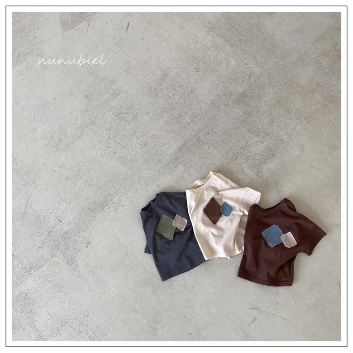 Nunubiel - Korean Children Fashion - #toddlerclothing - Patch Tee