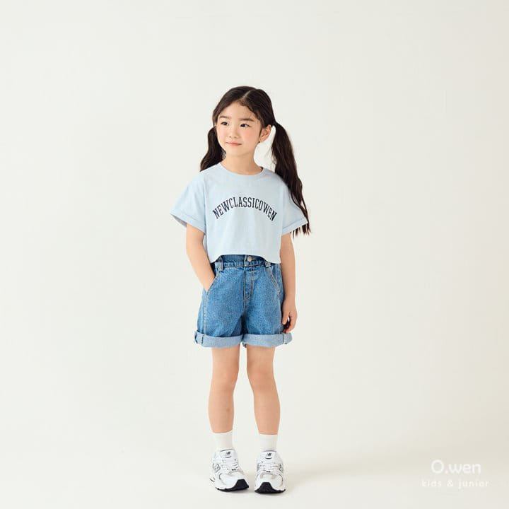 O Wen - Korean Children Fashion - #magicofchildhood - New Classic Crop Short Sleeve Tee - 5