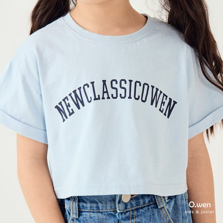O Wen - Korean Children Fashion - #todddlerfashion - New Classic Crop Short Sleeve Tee - 8
