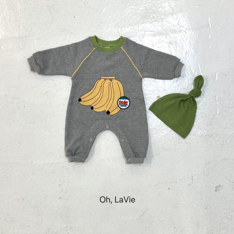 Oh lavie - Korean Baby Fashion - #babyboutique - Banana Body Suit - 2