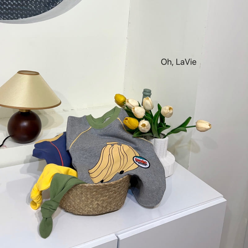 Oh lavie - Korean Baby Fashion - #babyoutfit - Banana Body Suit - 11