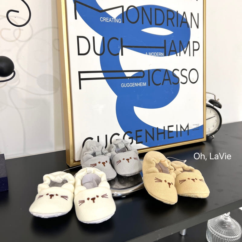 Oh lavie - Korean Baby Fashion - #babyoutfit - Cat Baby Shoes - 3