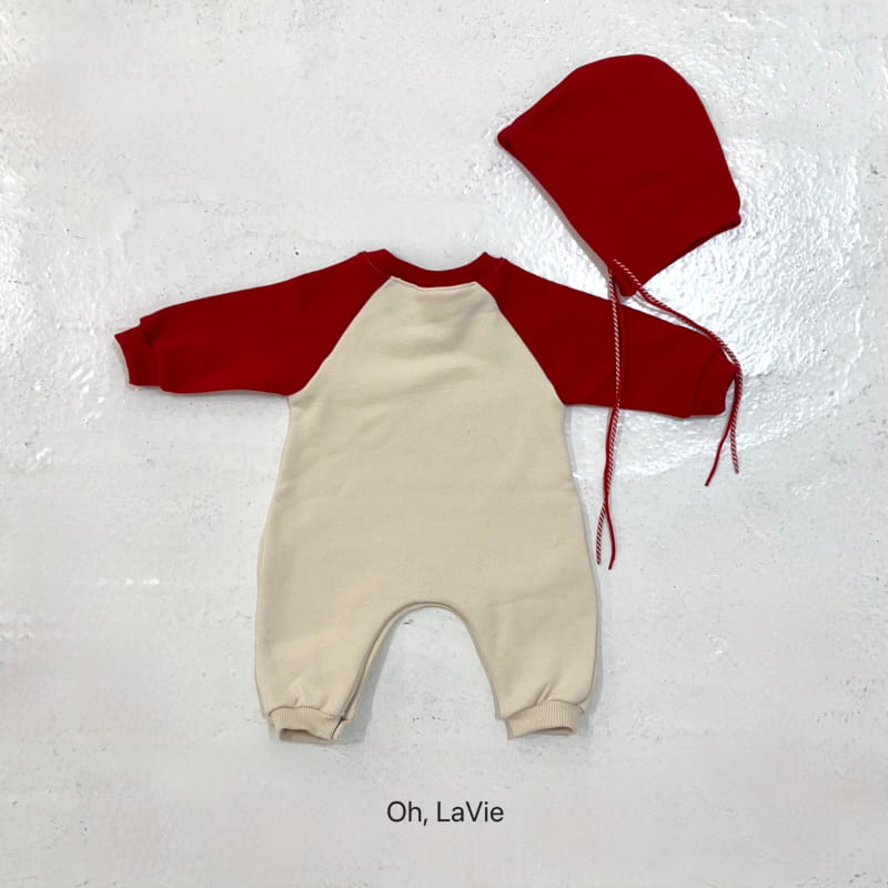 Oh lavie - Korean Baby Fashion - #onlinebabyboutique - M Donald Body Suit Set - 2