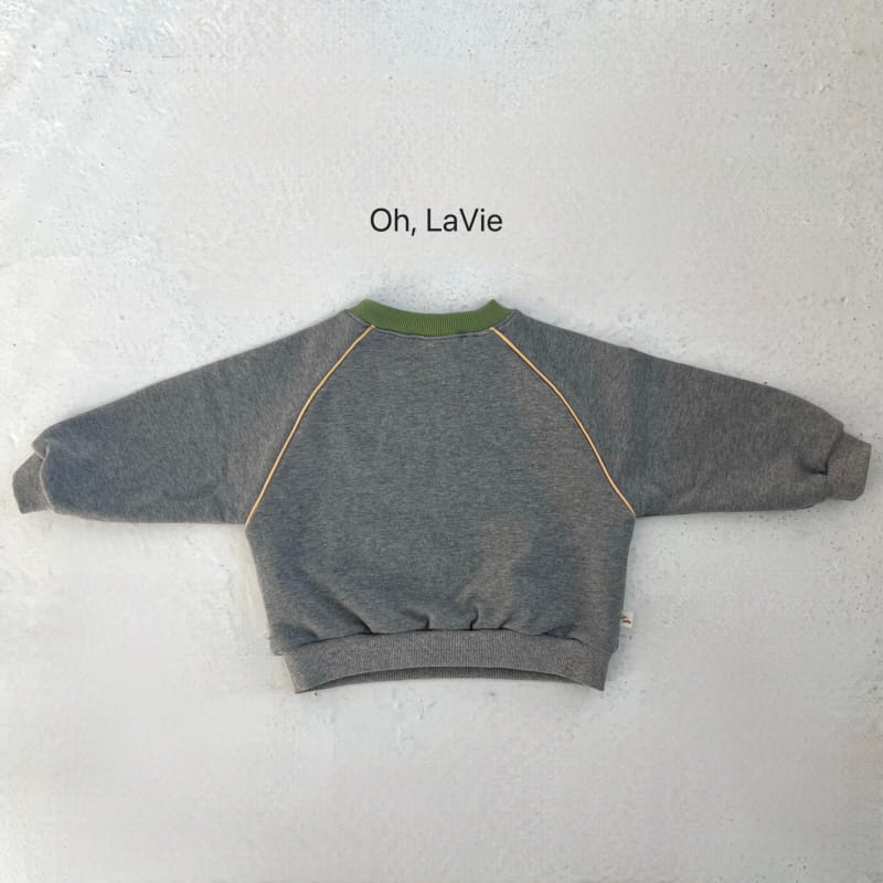 Oh lavie - Korean Children Fashion - #stylishchildhood - Banana Wappen Sweatshirt - 4