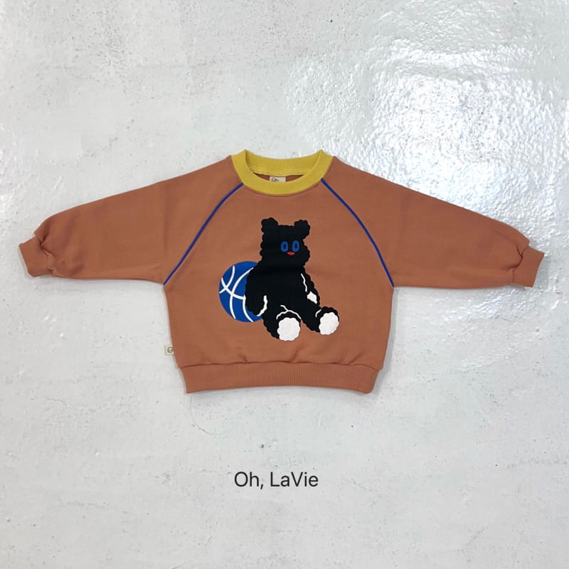 Oh lavie - Korean Children Fashion - #fashionkids - Basketball Sweatshirt - 2