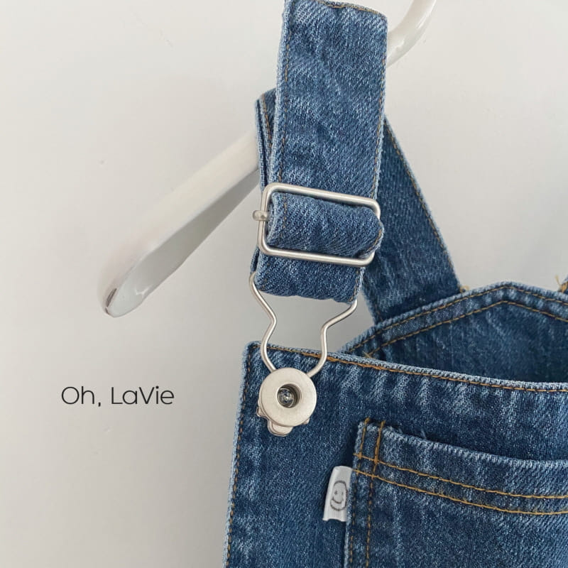 Oh lavie - Korean Children Fashion - #kidsshorts - Denim Dungarees Tennis Junior Skirt - 7
