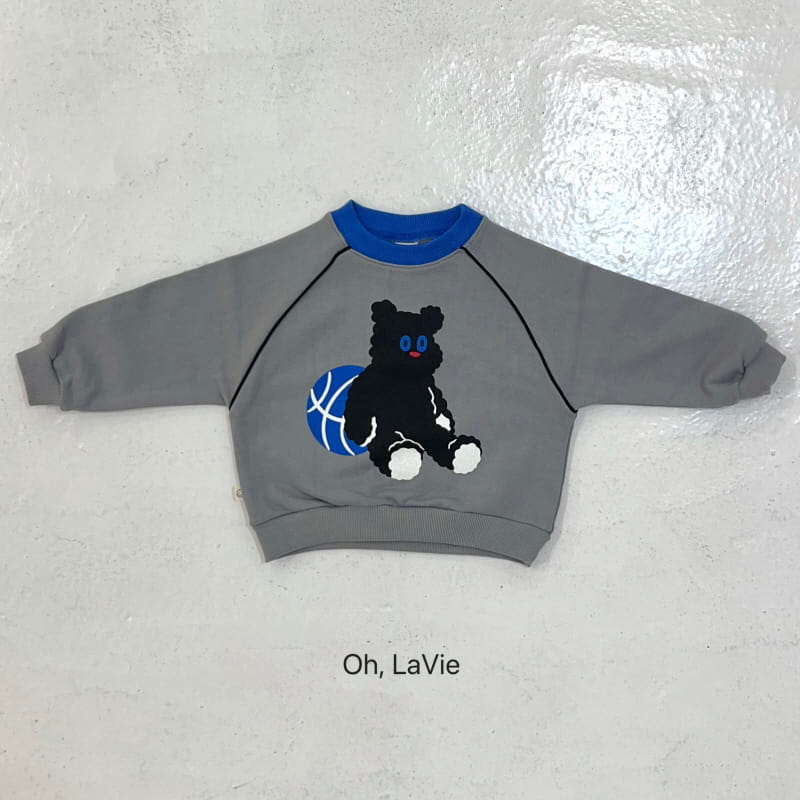 Oh lavie - Korean Children Fashion - #kidsshorts - Basketball Sweatshirt - 4