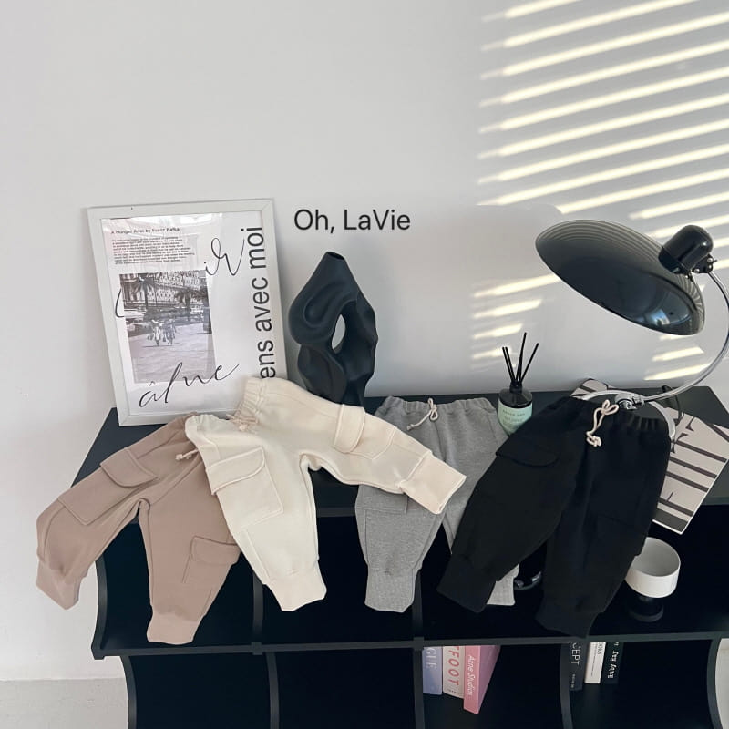 Oh lavie - Korean Children Fashion - #magicofchildhood - Pocket Cargo Pants