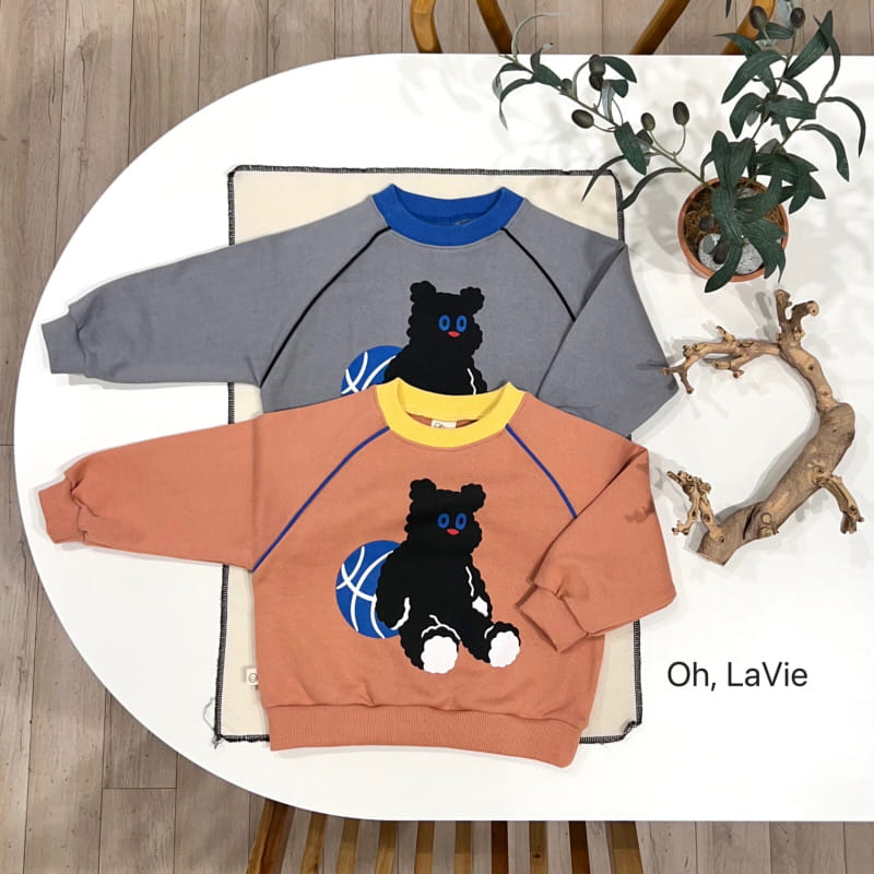 Oh lavie - Korean Children Fashion - #magicofchildhood - Basketball Sweatshirt - 8
