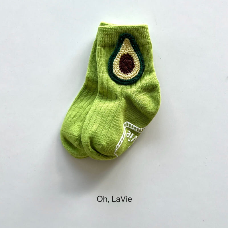Oh lavie - Korean Children Fashion - #prettylittlegirls - Fruit Socks - 7