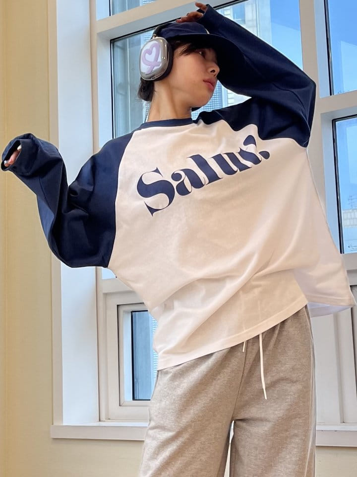 One the woman - Korean Women Fashion - #momslook - Sha Sha Raglan Tee - 6