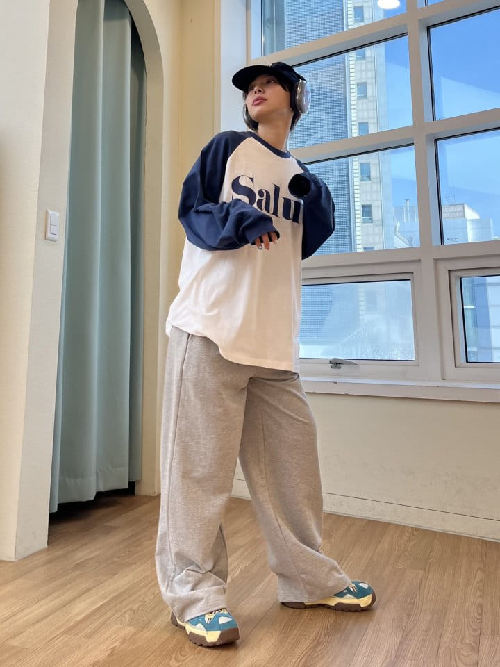 One the woman - Korean Women Fashion - #momslook - Sha Sha Raglan Tee - 8