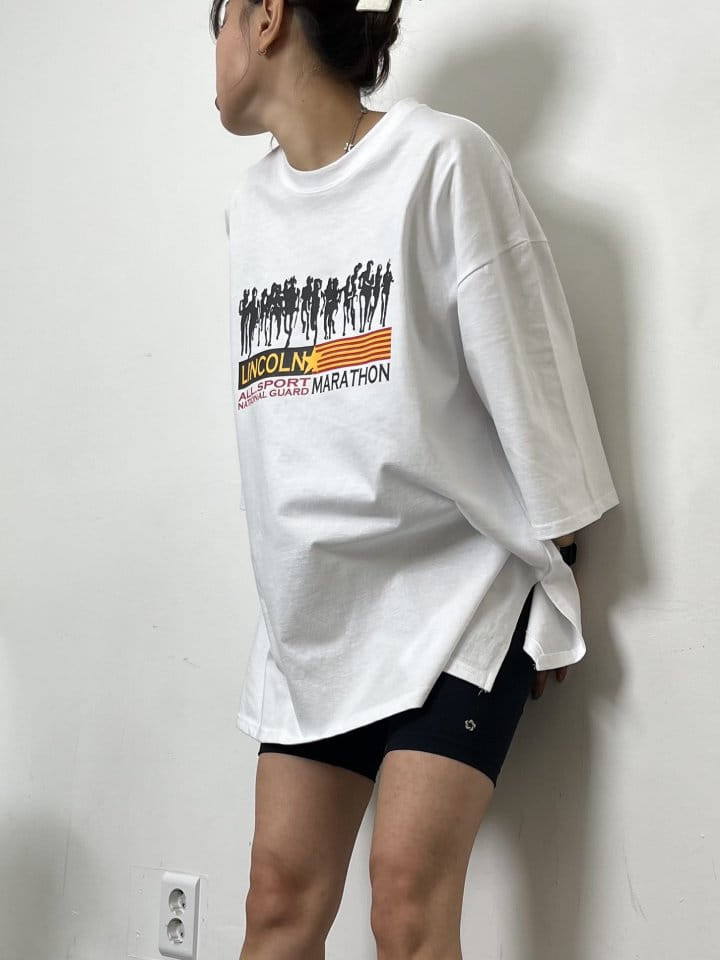 One the woman - Korean Women Fashion - #momslook - Lincoln Box Tee - 6