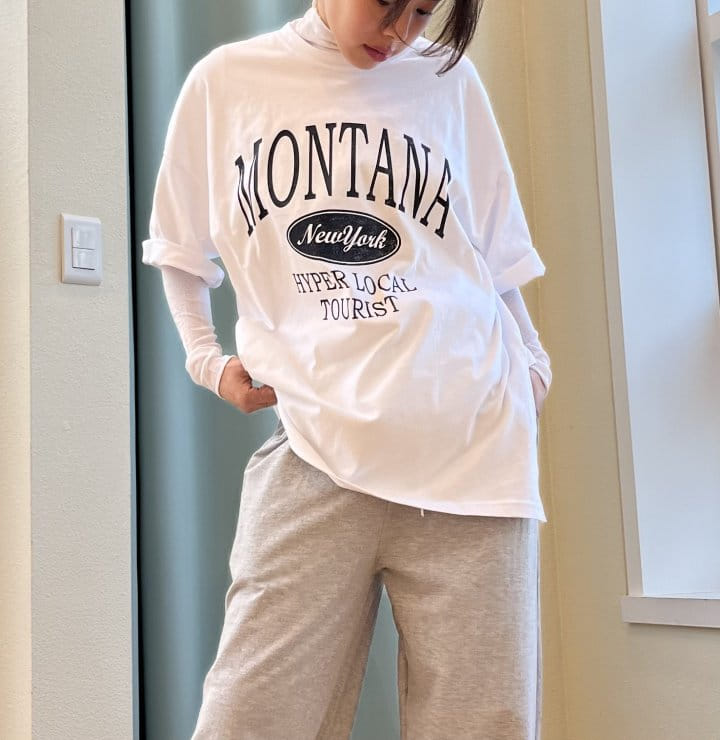 One the woman - Korean Women Fashion - #momslook - Local Slit Tee - 6