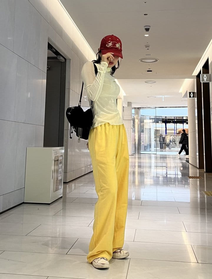 One the woman - Korean Women Fashion - #thelittlethings - Heart See Through Tee - 5