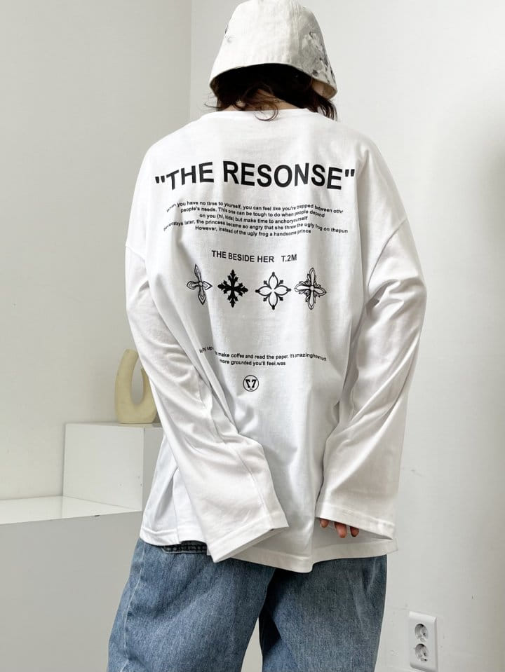 One the woman - Korean Women Fashion - #thelittlethings - Cross Over Tee - 3