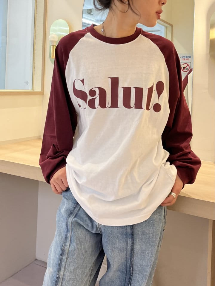 One the woman - Korean Women Fashion - #womensfashion - Sha Sha Raglan Tee - 3