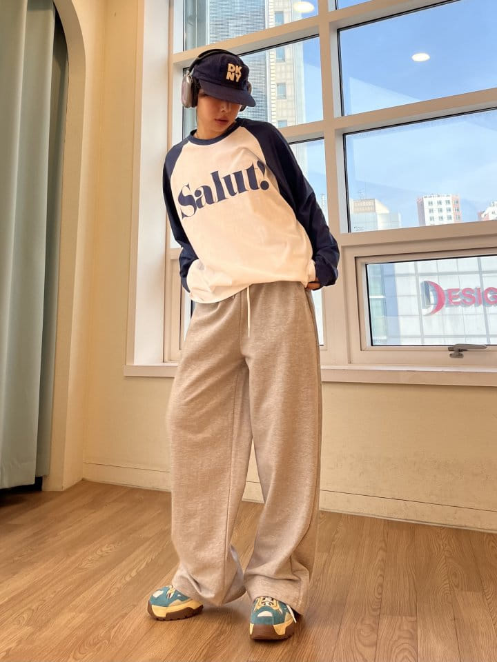One the woman - Korean Women Fashion - #womensfashion - Sha Sha Raglan Tee - 5