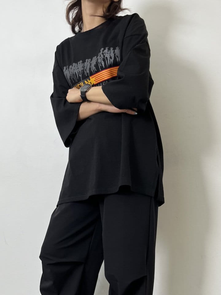One the woman - Korean Women Fashion - #womensfashion - Lincoln Box Tee - 5