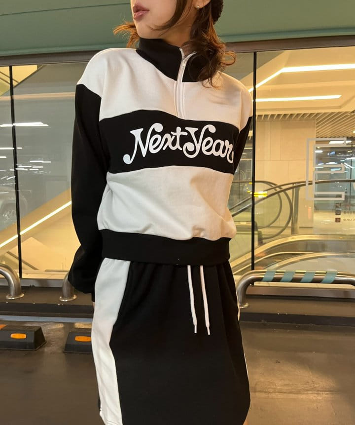 One the woman - Korean Women Fashion - #momslook - Rolly Skirt Top Bottom Set - 4
