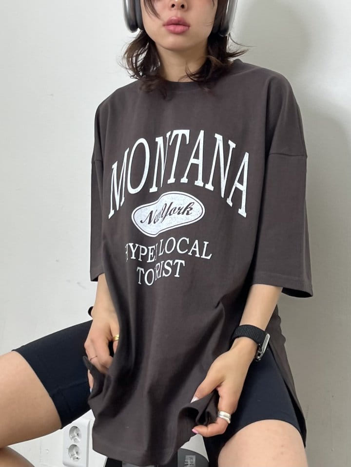 One the woman - Korean Women Fashion - #womensfashion - Local Slit Tee - 3