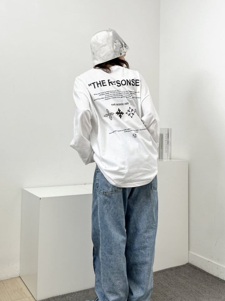 One the woman - Korean Women Fashion - #womensfashion - Cross Over Tee - 7