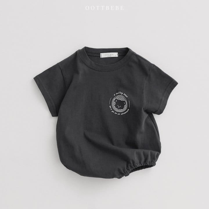 Oott Bebe - Korean Baby Fashion - #babyfever - Sailing Body Suit - 5