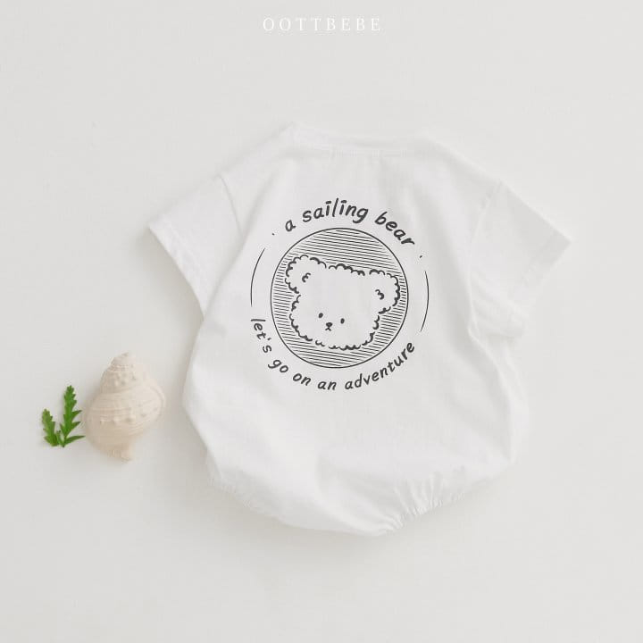 Oott Bebe - Korean Baby Fashion - #babylifestyle - Sailing Body Suit - 7