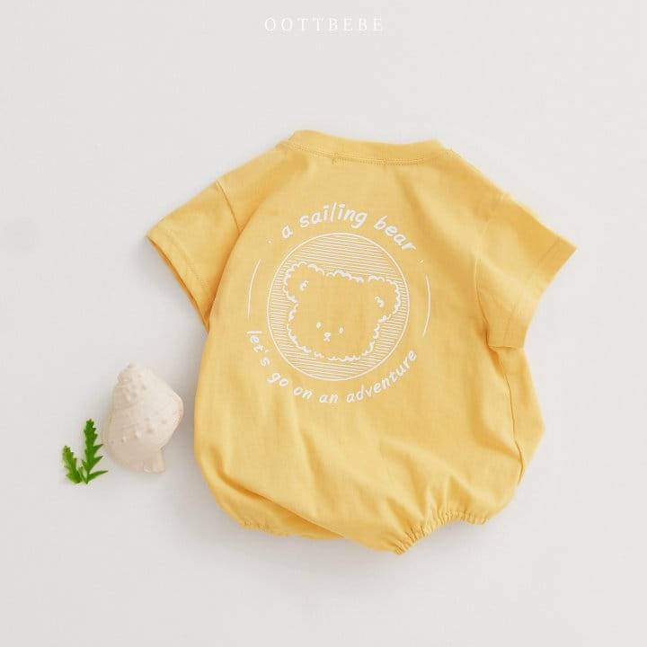 Oott Bebe - Korean Baby Fashion - #babyoninstagram - Sailing Body Suit - 8