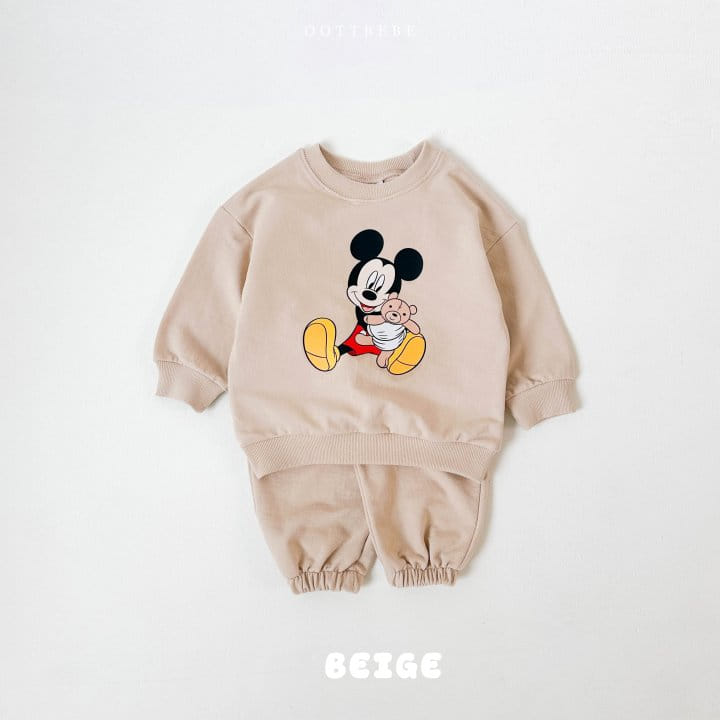 Oott Bebe - Korean Children Fashion - #Kfashion4kids - M Top Bottom Set - 2