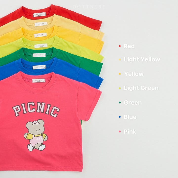 Oott Bebe - Korean Children Fashion - #Kfashion4kids - 24 Picnic Top Bottom Set - 9