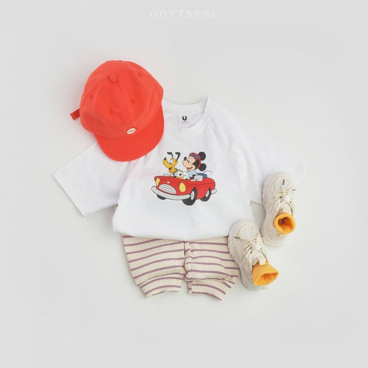 Oott Bebe - Korean Children Fashion - #childofig - Car M Raglan Tee - 2
