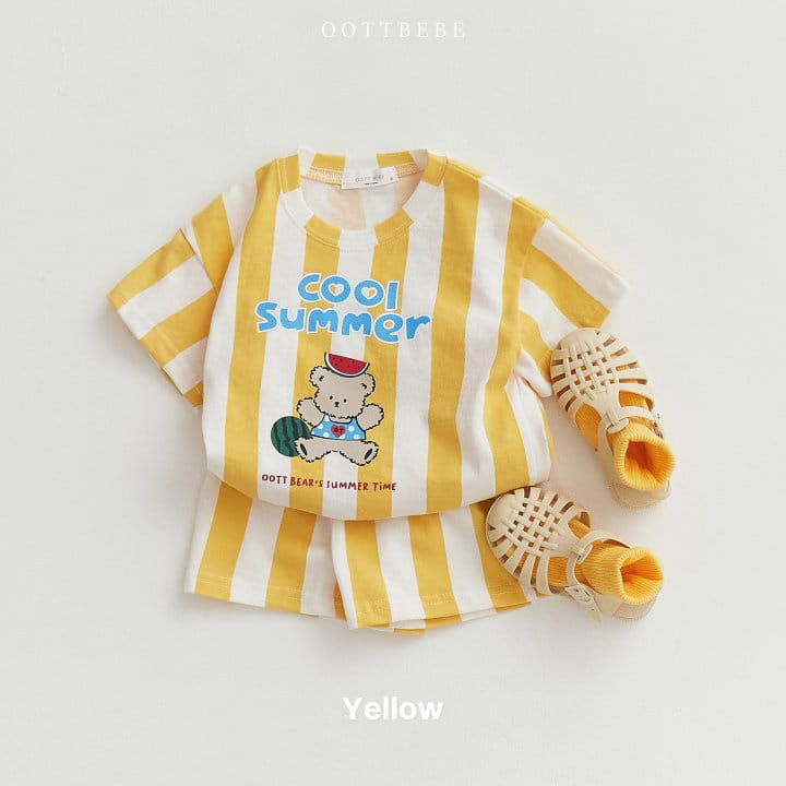 Oott Bebe - Korean Children Fashion - #prettylittlegirls - Cool Summer Top Bottom Set - 4
