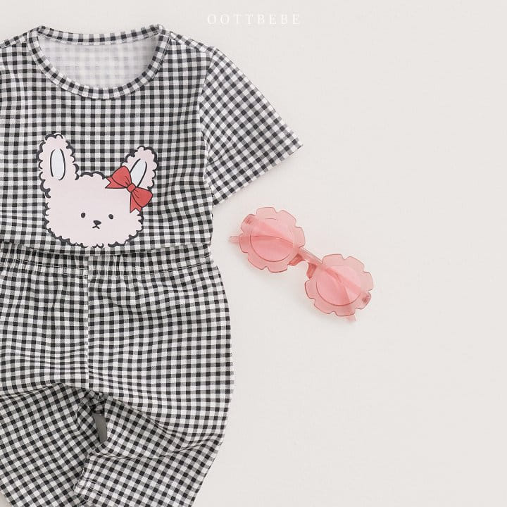 Oott Bebe - Korean Children Fashion - #childrensboutique - Oott Check Easy Wear - 7