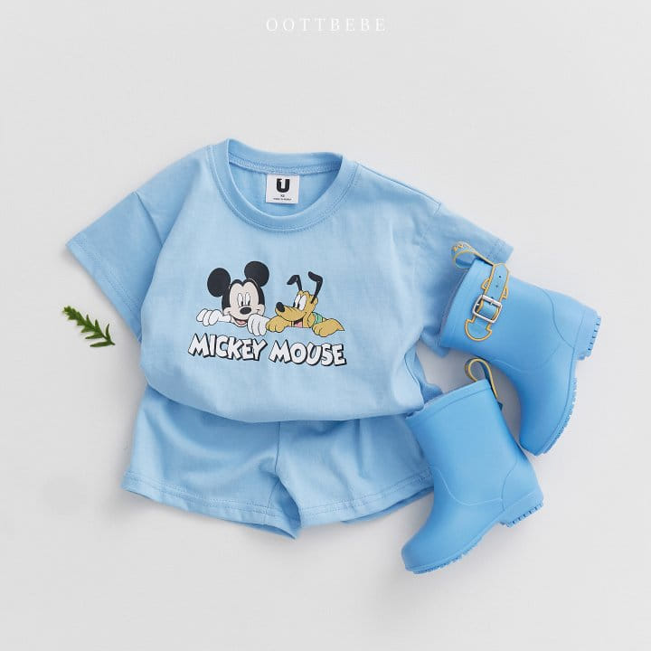 Oott Bebe - Korean Children Fashion - #childofig - M P Top Bottom Set - 4