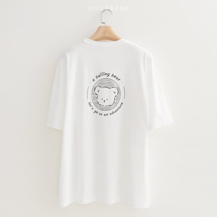 Oott Bebe - Korean Children Fashion - #childrensboutique - Adult Sailing Tee - 3