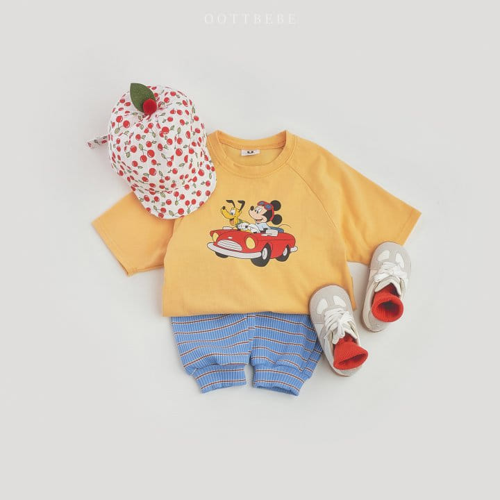 Oott Bebe - Korean Children Fashion - #designkidswear - Car M Raglan Tee - 5