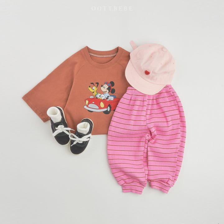 Oott Bebe - Korean Children Fashion - #childrensboutique - Melra Rib Pants - 4
