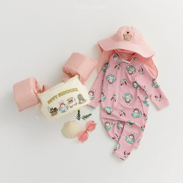 Oott Bebe - Korean Children Fashion - #designkidswear - Lash Guard Body Suit - 2