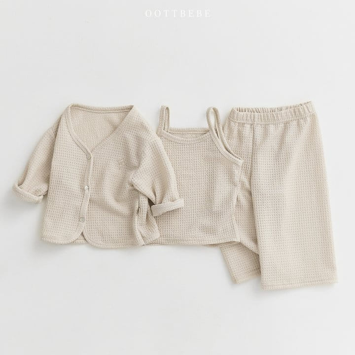 Oott Bebe - Korean Children Fashion - #discoveringself - Yoru Jacquard 3 Type Set - 11