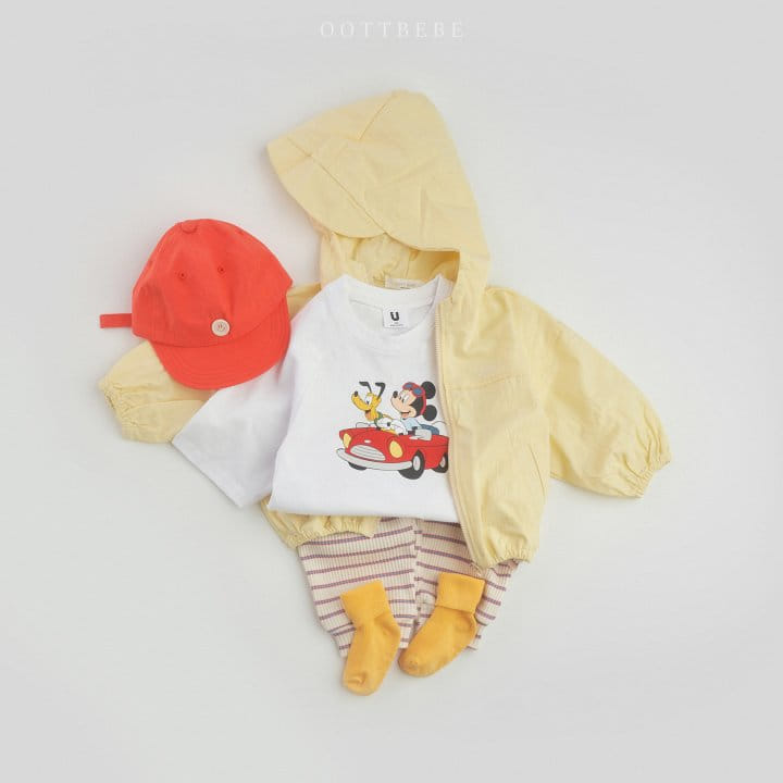 Oott Bebe - Korean Children Fashion - #fashionkids - Car M Raglan Tee - 7