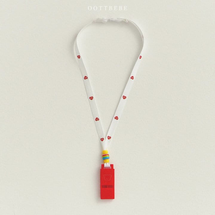 Oott Bebe - Korean Children Fashion - #fashionkids - Whistle Necklace