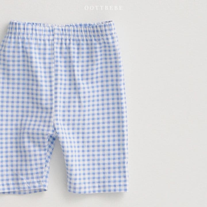 Oott Bebe - Korean Children Fashion - #kidsshorts - Oott Check Easy Wear - 11