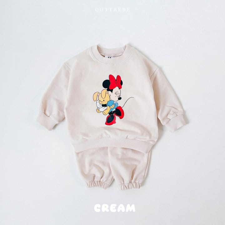 Oott Bebe - Korean Children Fashion - #kidsstore - M Top Bottom Set