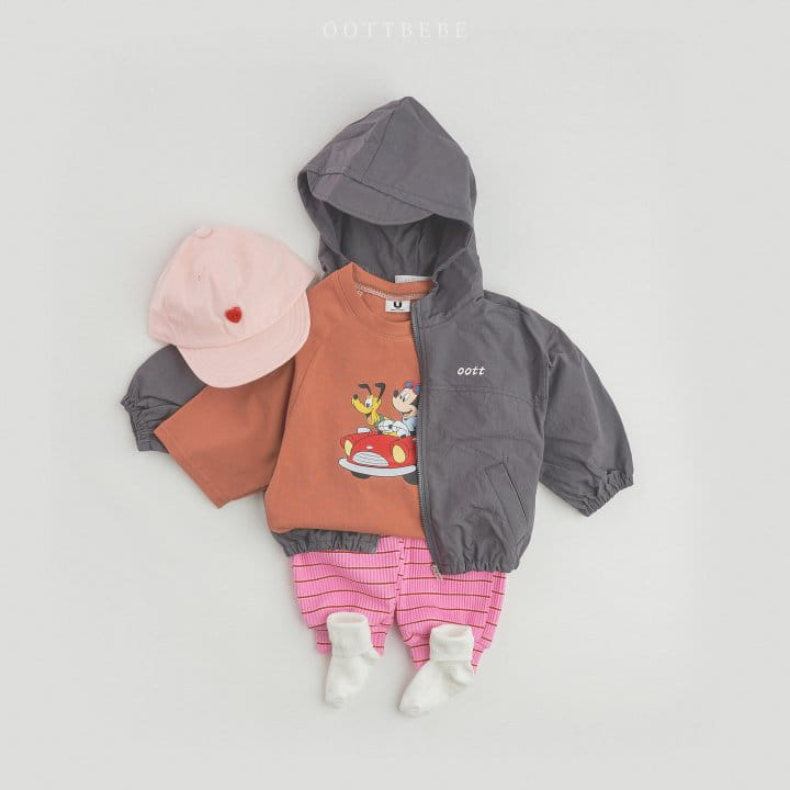 Oott Bebe - Korean Children Fashion - #kidsstore - Car M Raglan Tee - 9