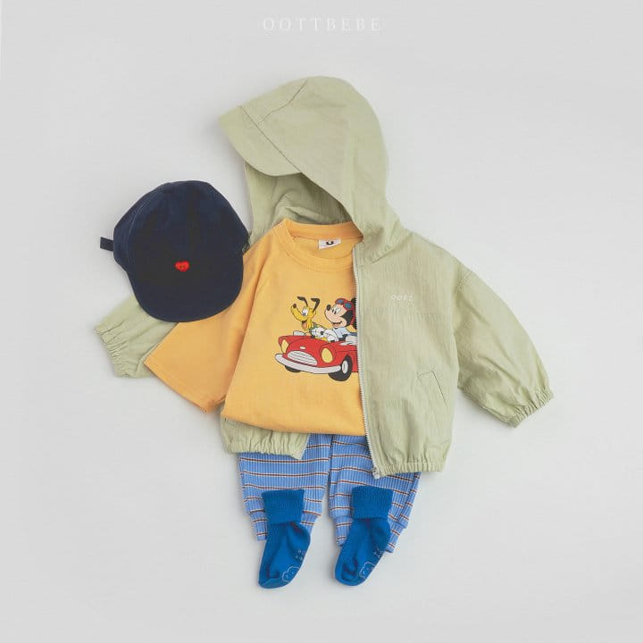 Oott Bebe - Korean Children Fashion - #kidzfashiontrend - Car M Raglan Tee - 10