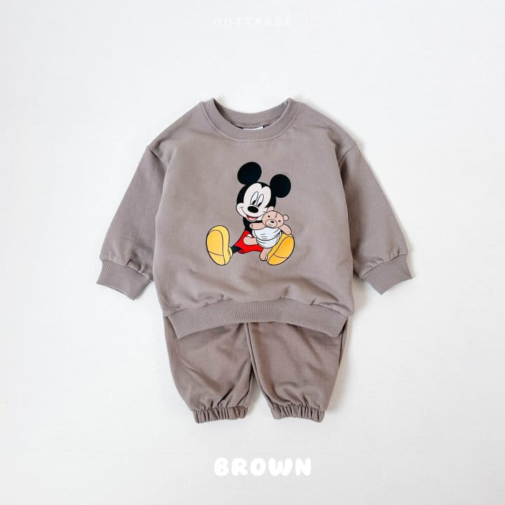 Oott Bebe - Korean Children Fashion - #littlefashionista - M Top Bottom Set - 3