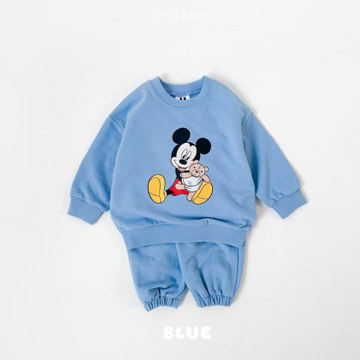 Oott Bebe - Korean Children Fashion - #minifashionista - M Top Bottom Set - 5