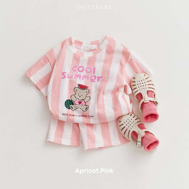 Oott Bebe - Korean Children Fashion - #prettylittlegirls - Cool Summer Top Bottom Set - 3