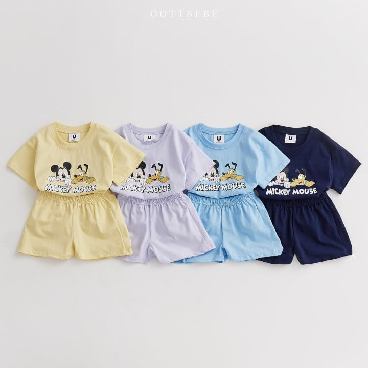 Oott Bebe - Korean Children Fashion - #prettylittlegirls - M P Top Bottom Set
